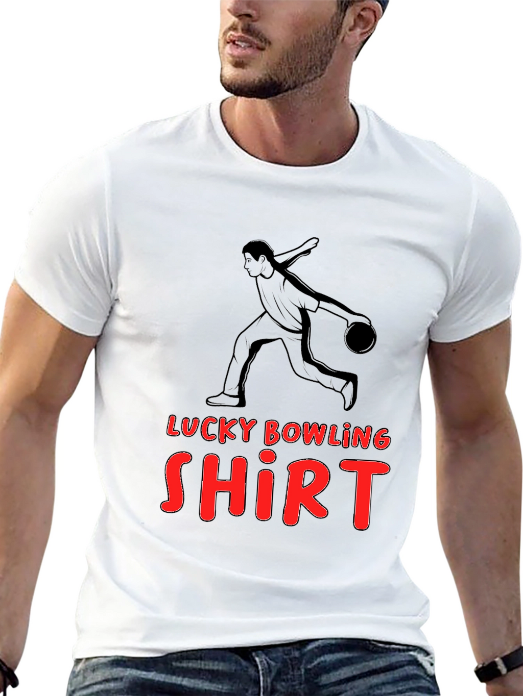 Lucky Bowling Shirt - Perfect for Tournaments!