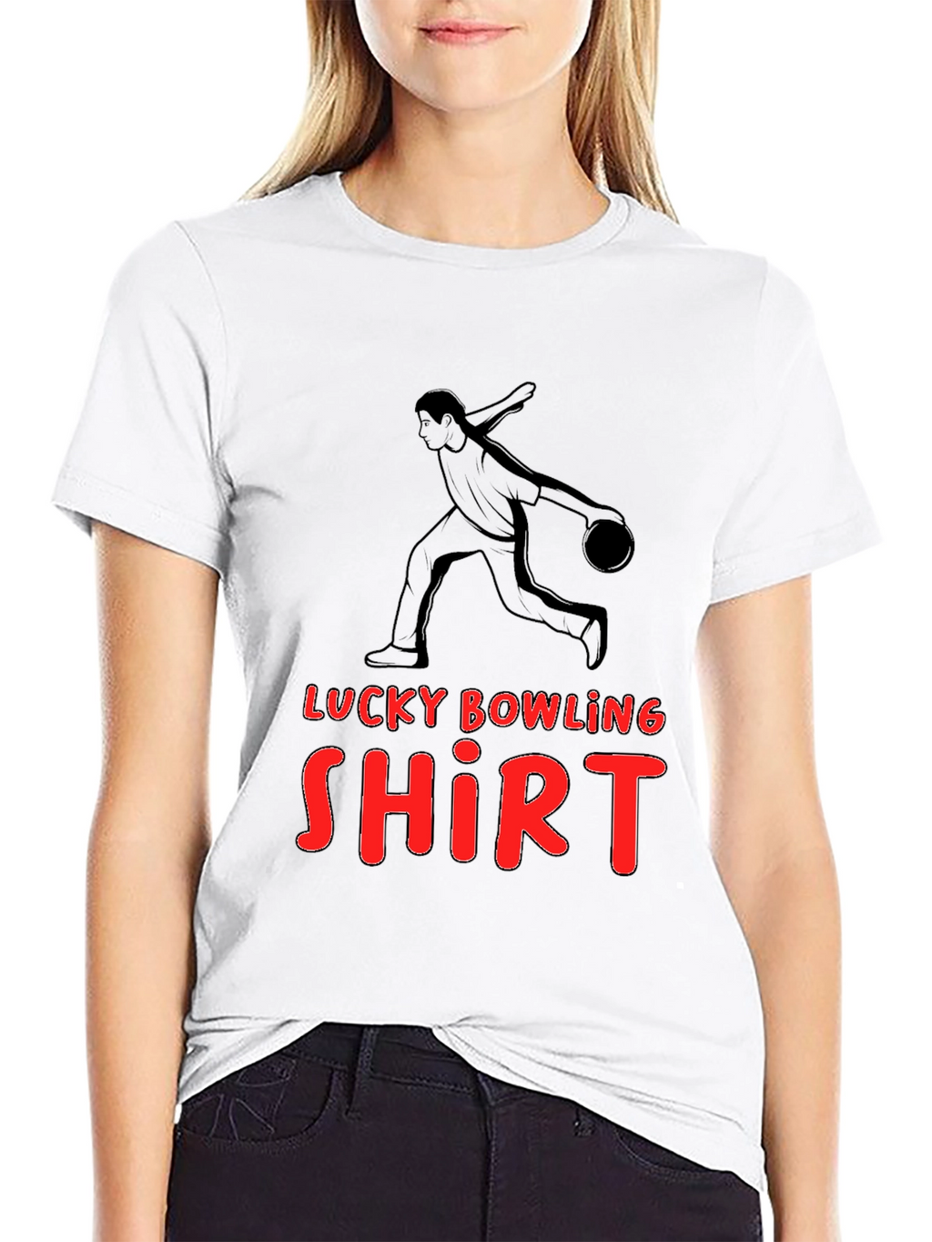 Lucky Bowling Shirt - Perfect for Tournaments!
