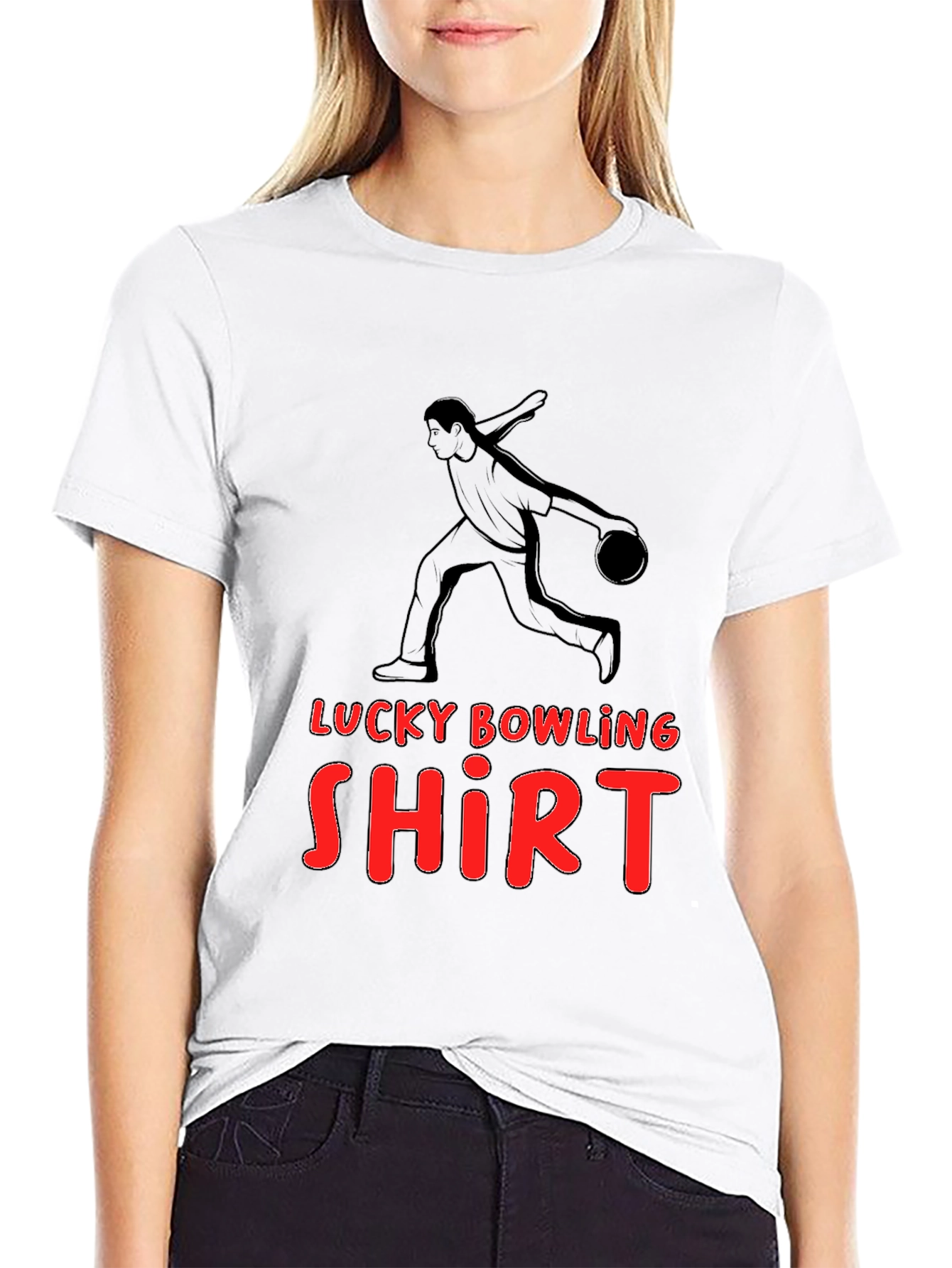 Lucky Bowling Shirt - Perfect for Tournaments!