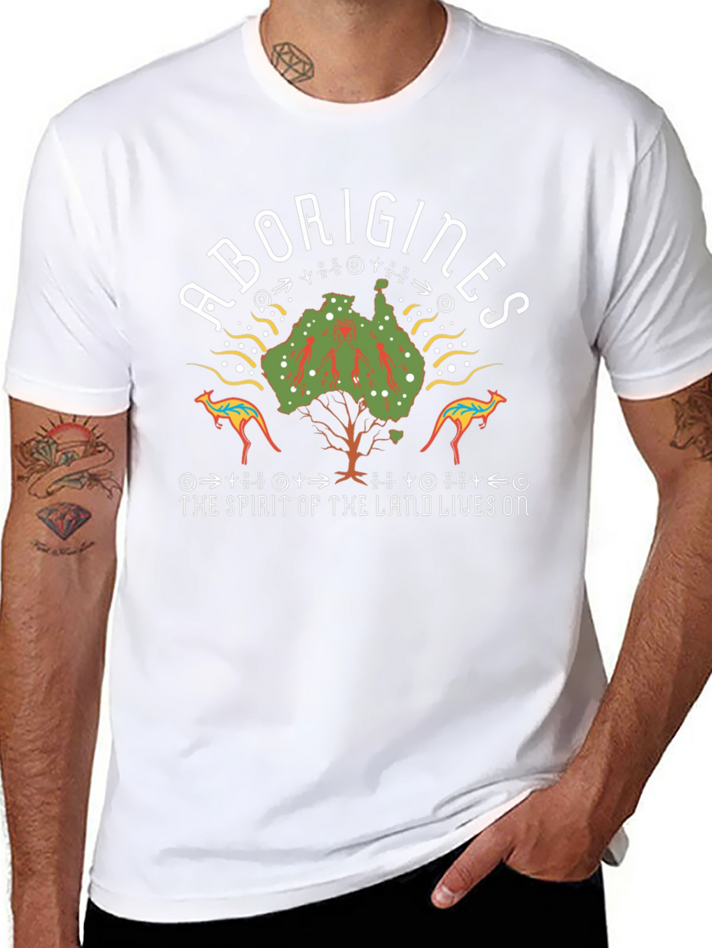 Aborigines Spirit of the Land T-Shirt