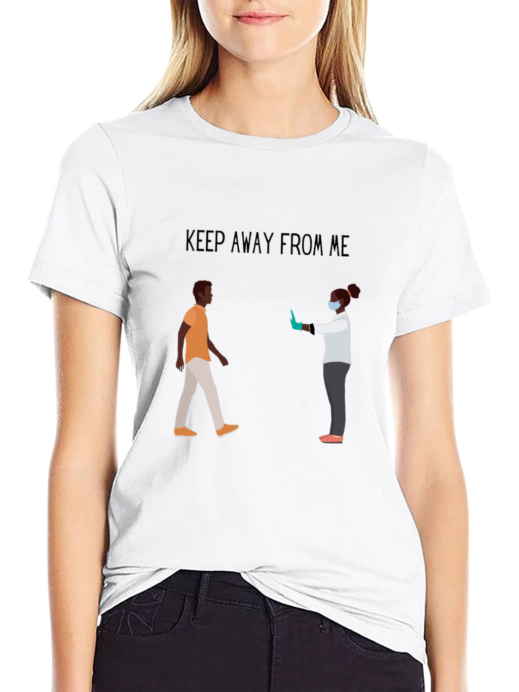 Keep Away Graphic T-Shirt