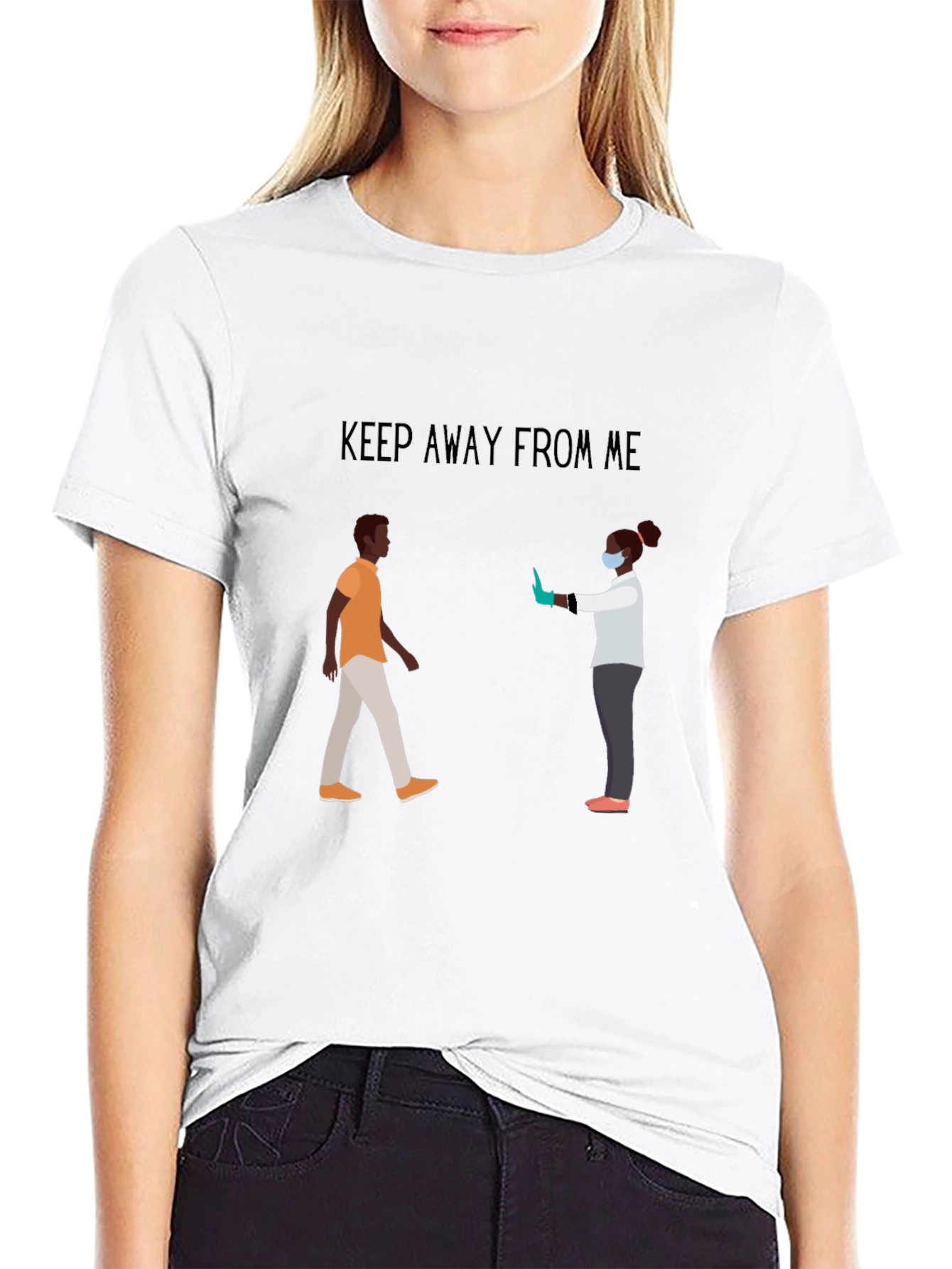Keep Away Graphic T-Shirt