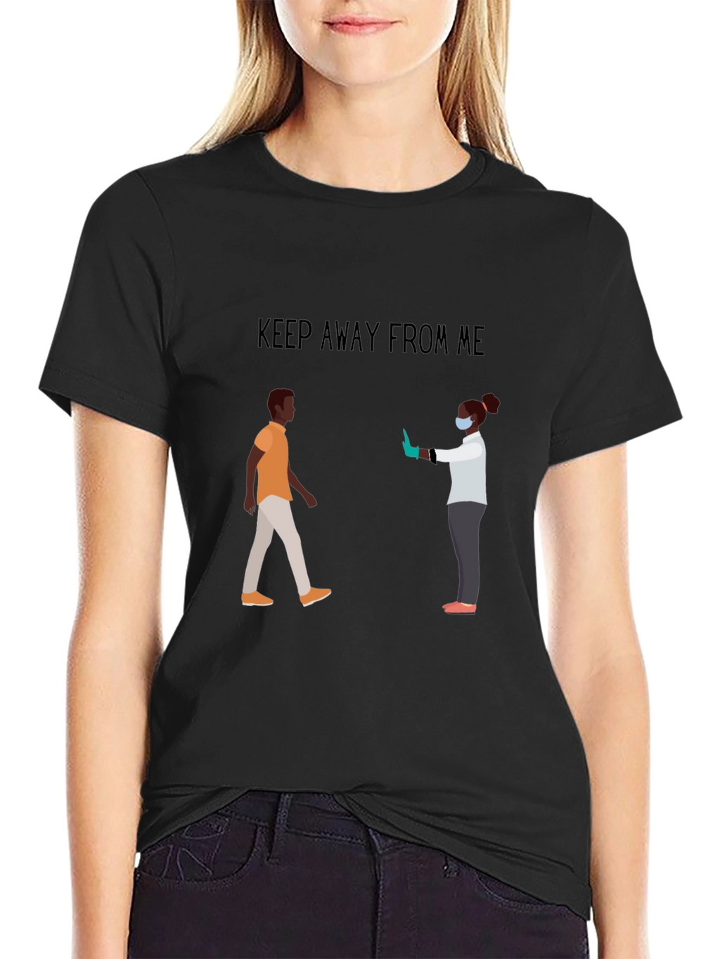 Keep Away Graphic T-Shirt