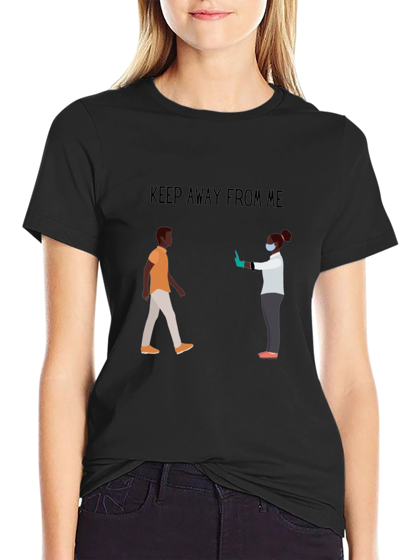 Keep Away Graphic T-Shirt