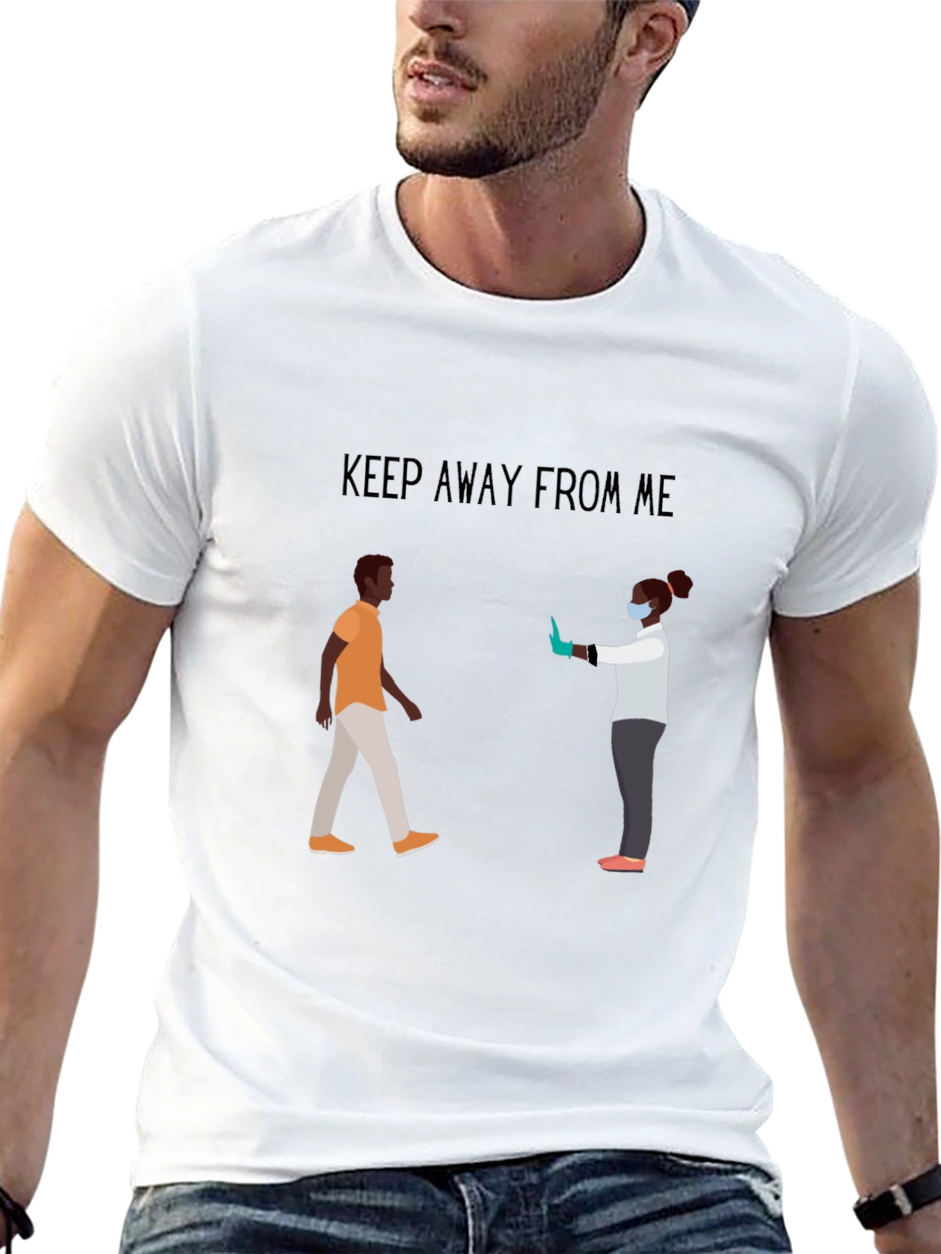 Keep Away Graphic T-Shirt