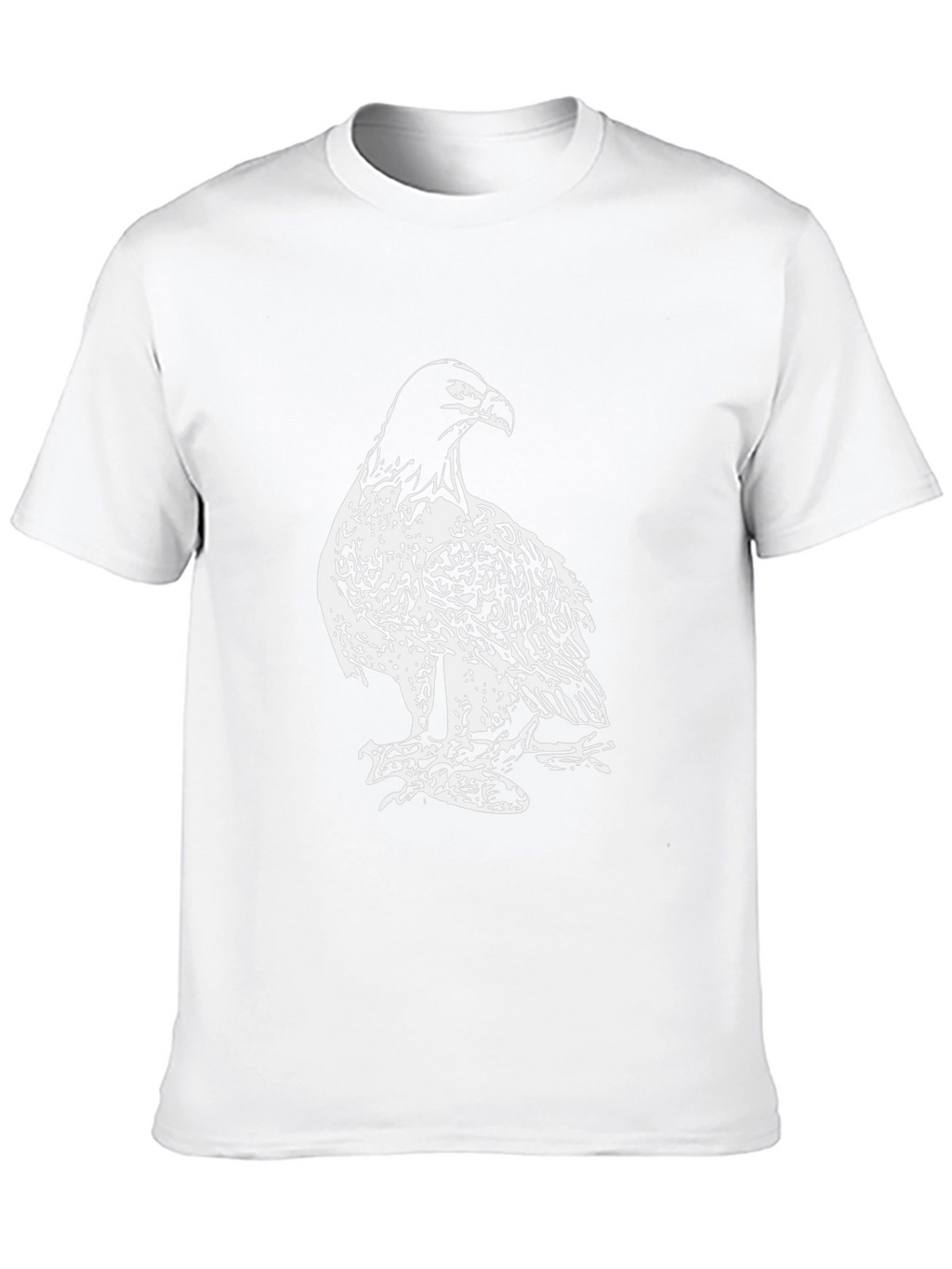 Black Eagle Graphic Tee - Mens Fashion