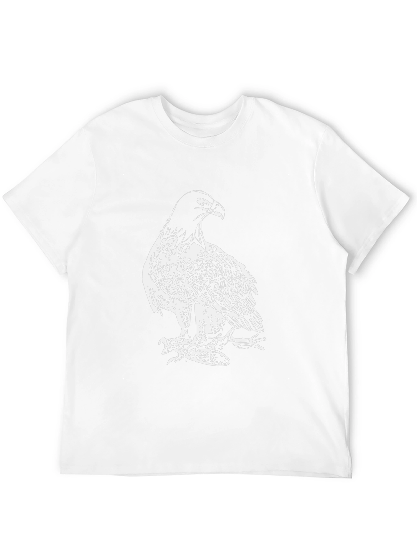 Black Eagle Graphic Tee - Mens Fashion
