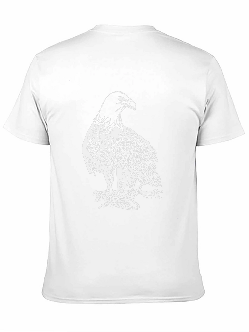 Black Eagle Graphic Tee - Mens Fashion