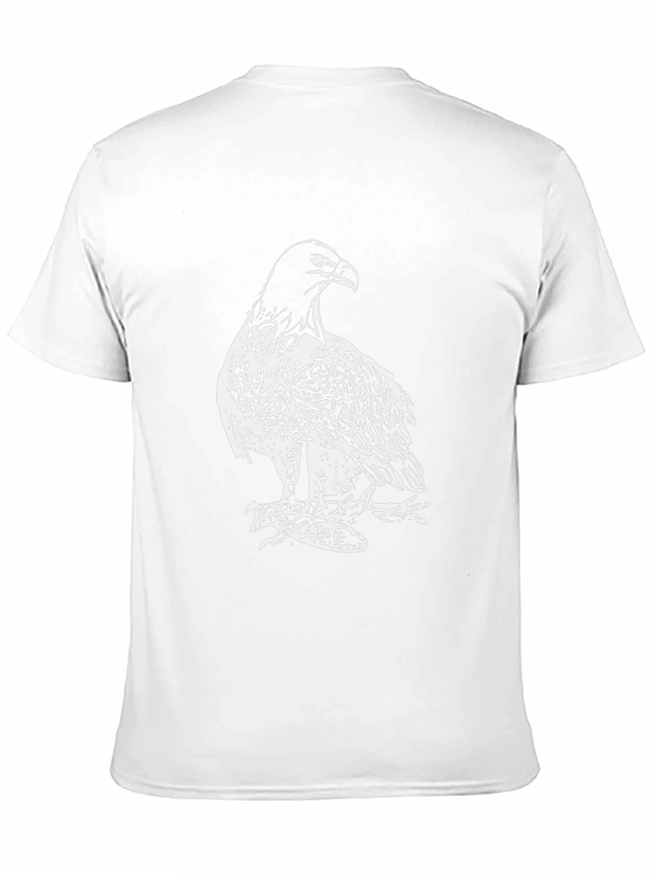 Black Eagle Graphic Tee - Mens Fashion