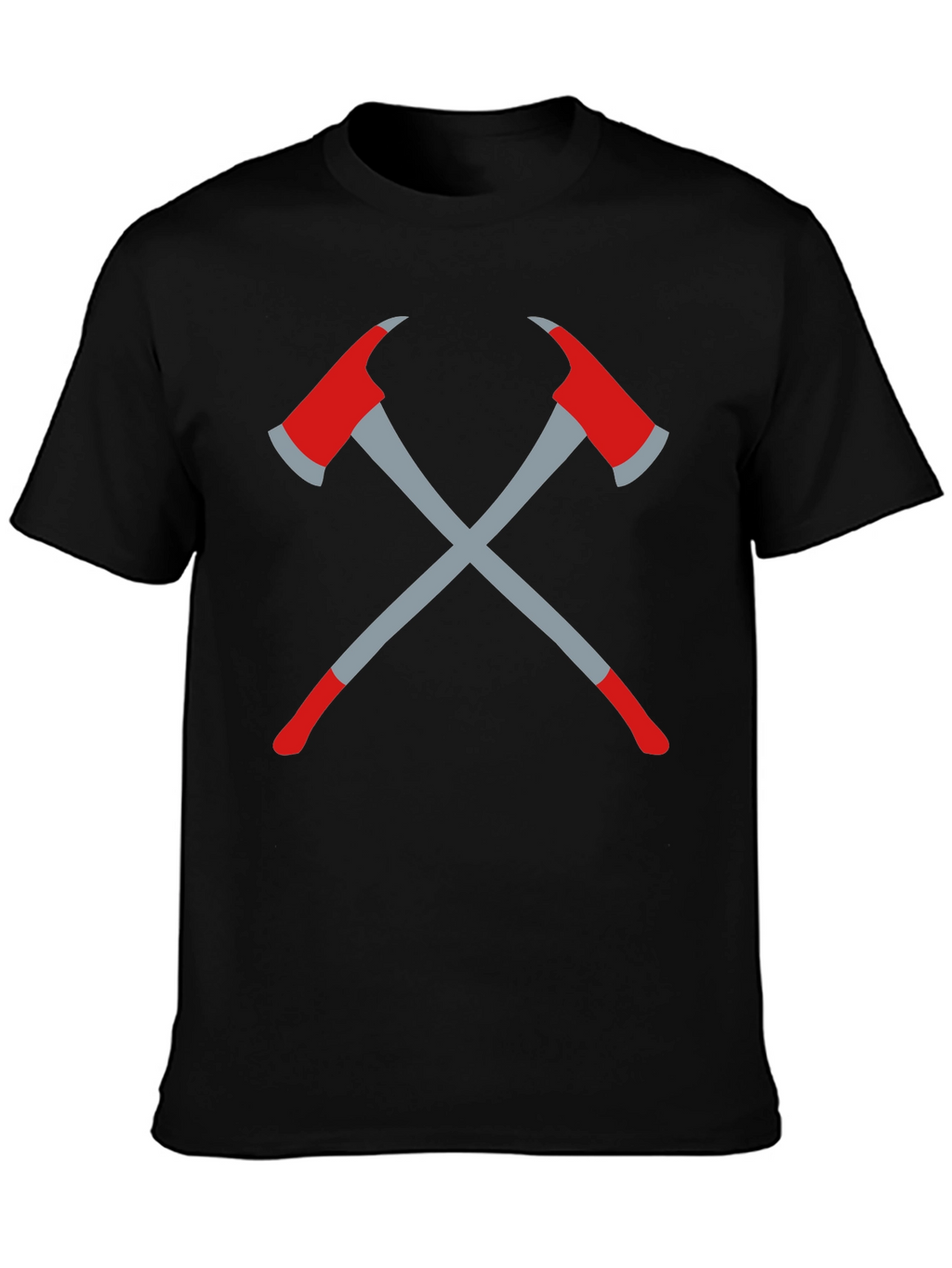 Firefighter Axe T-Shirt - Bold Graphic Tee