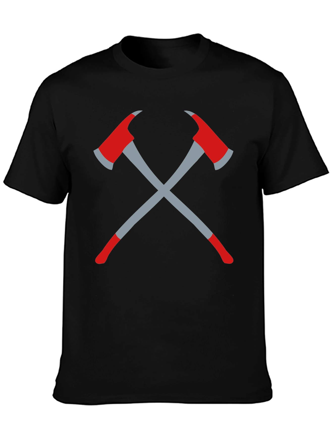 Firefighter Axe T-Shirt - Bold Graphic Tee