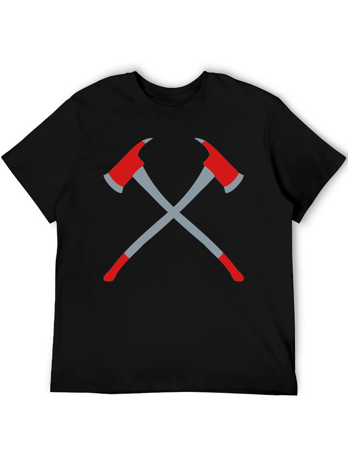 Firefighter Axe T-Shirt - Bold Graphic Tee