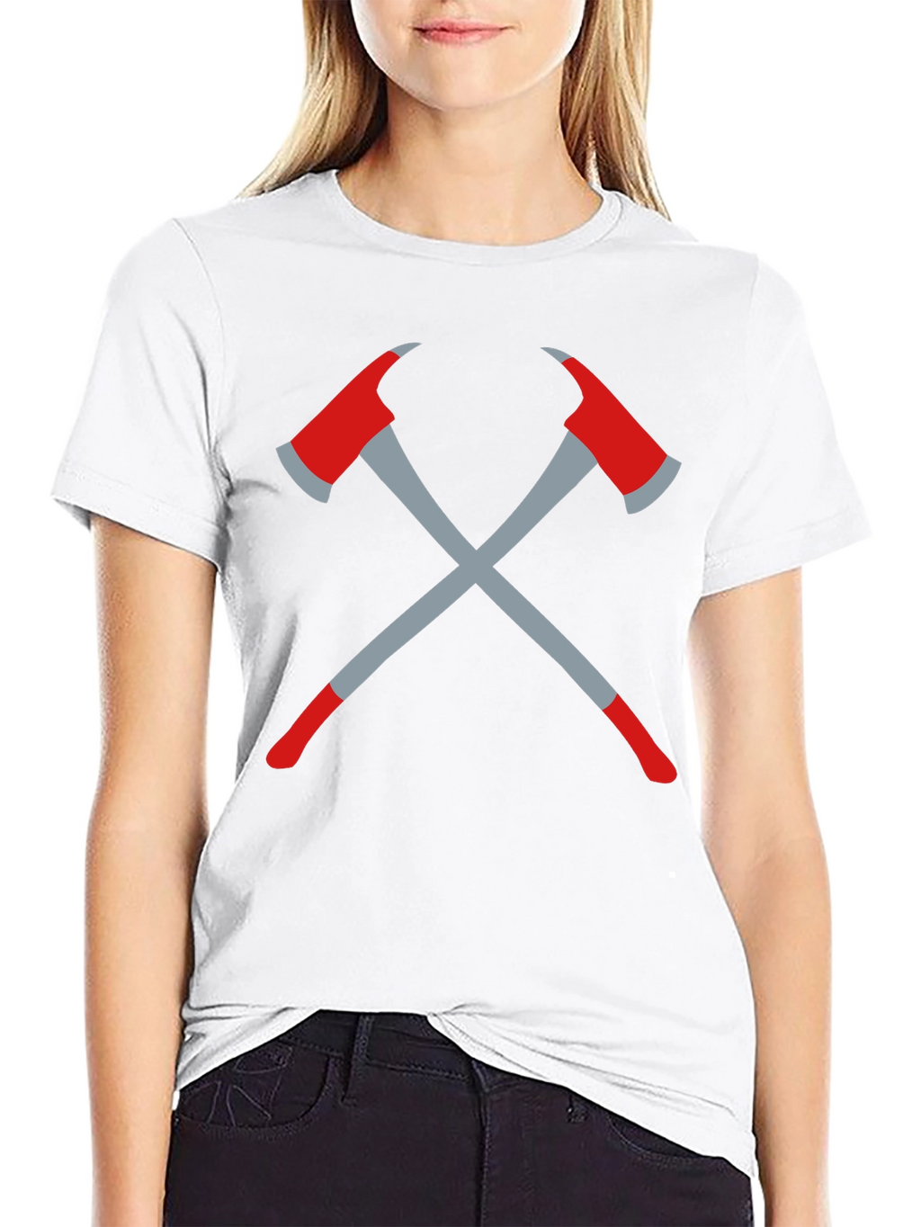 Firefighter Axe T-Shirt - Bold Graphic Tee