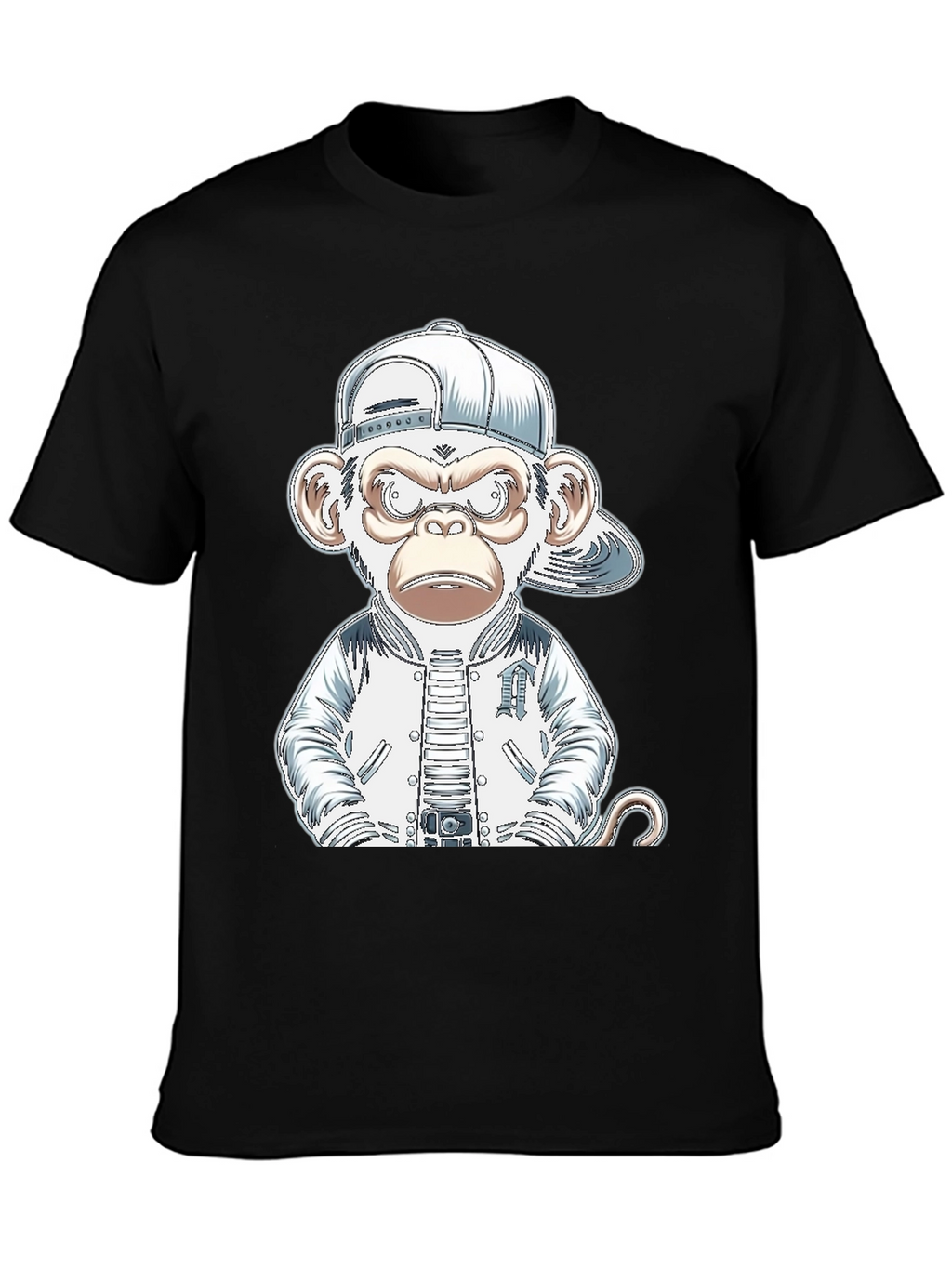 Cool Monkey Graphic Tee - Urban Style