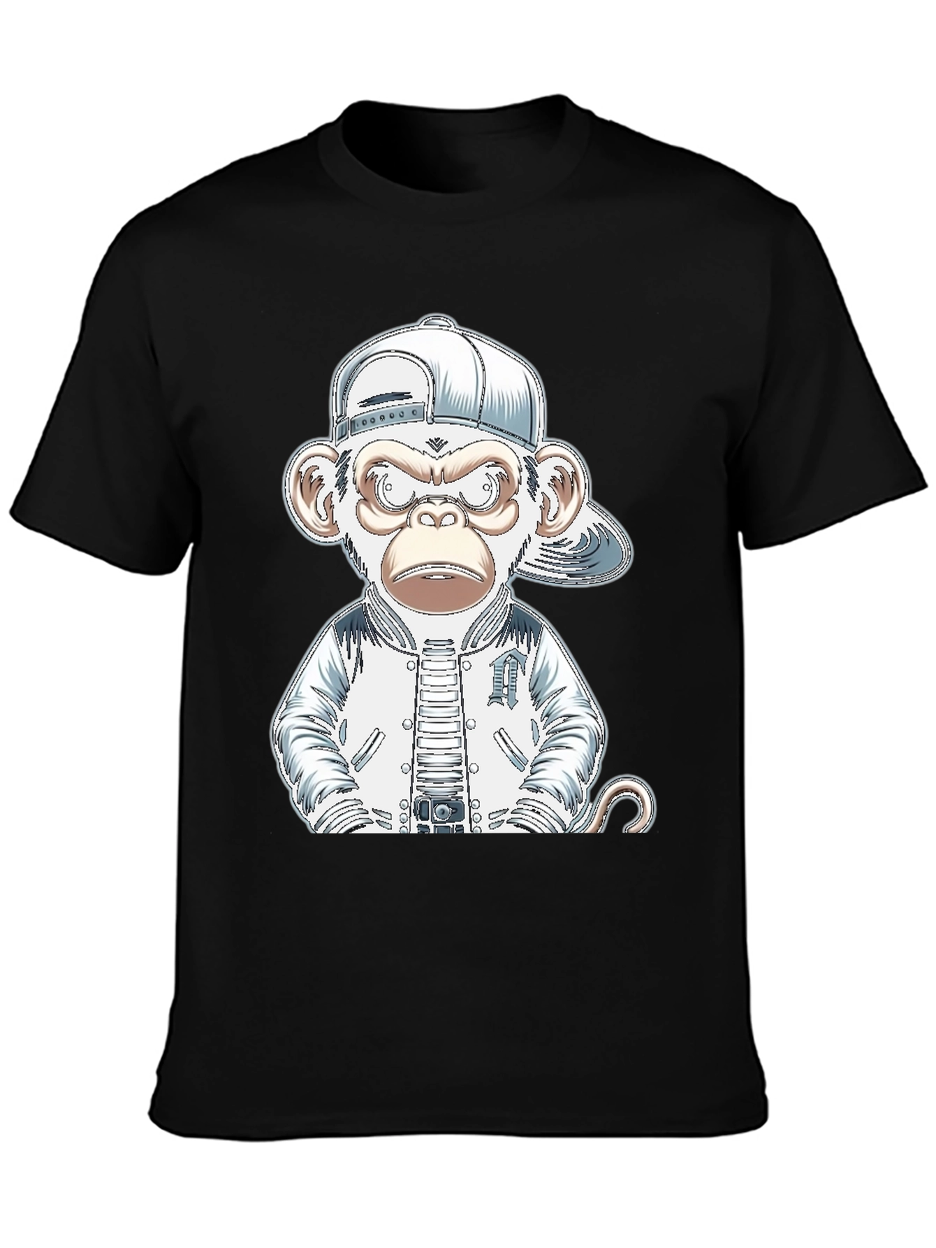 Cool Monkey Graphic Tee - Urban Style
