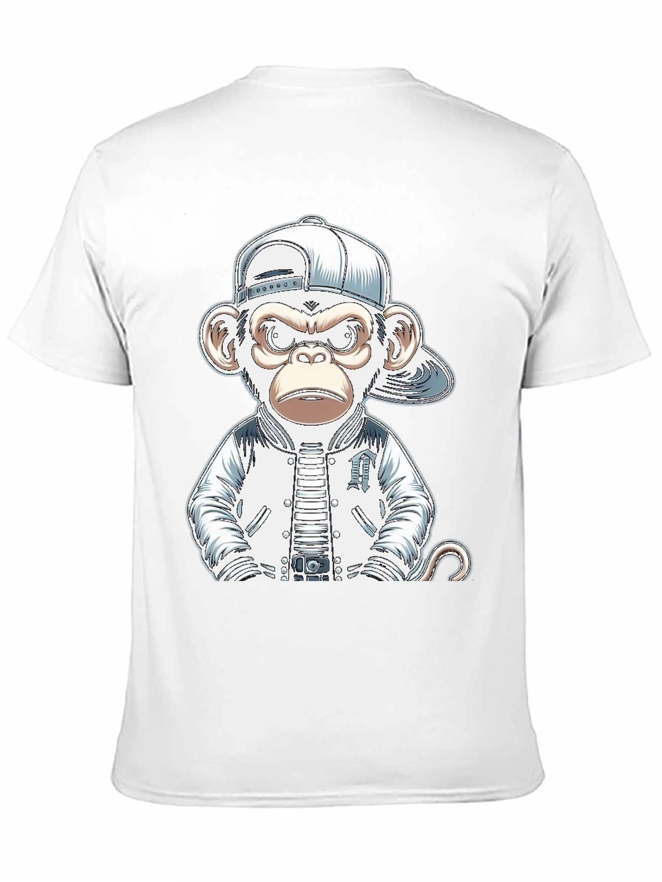 Cool Monkey Graphic Tee - Urban Style