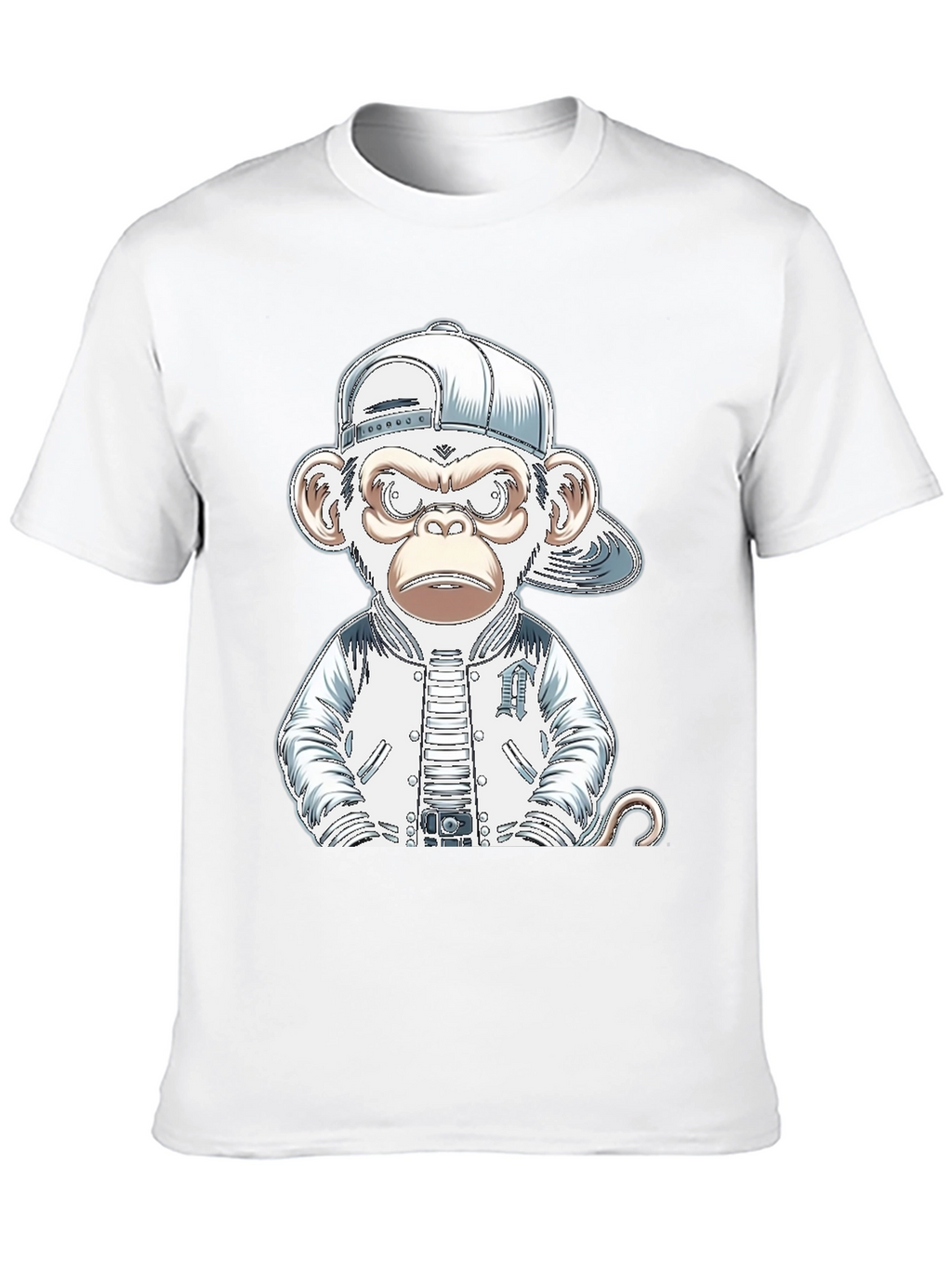 Cool Monkey Graphic Tee - Urban Style