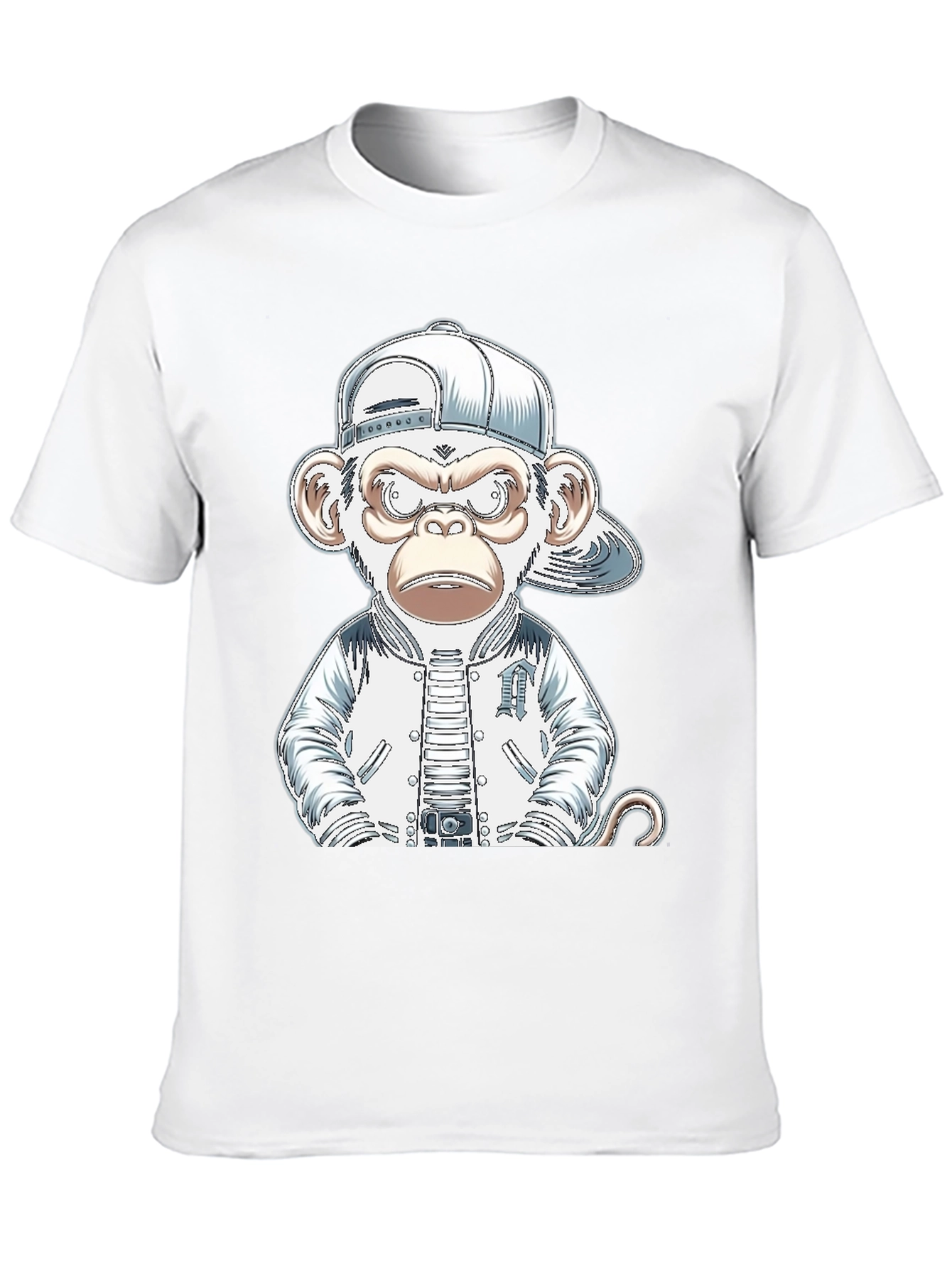 Cool Monkey Graphic Tee - Urban Style