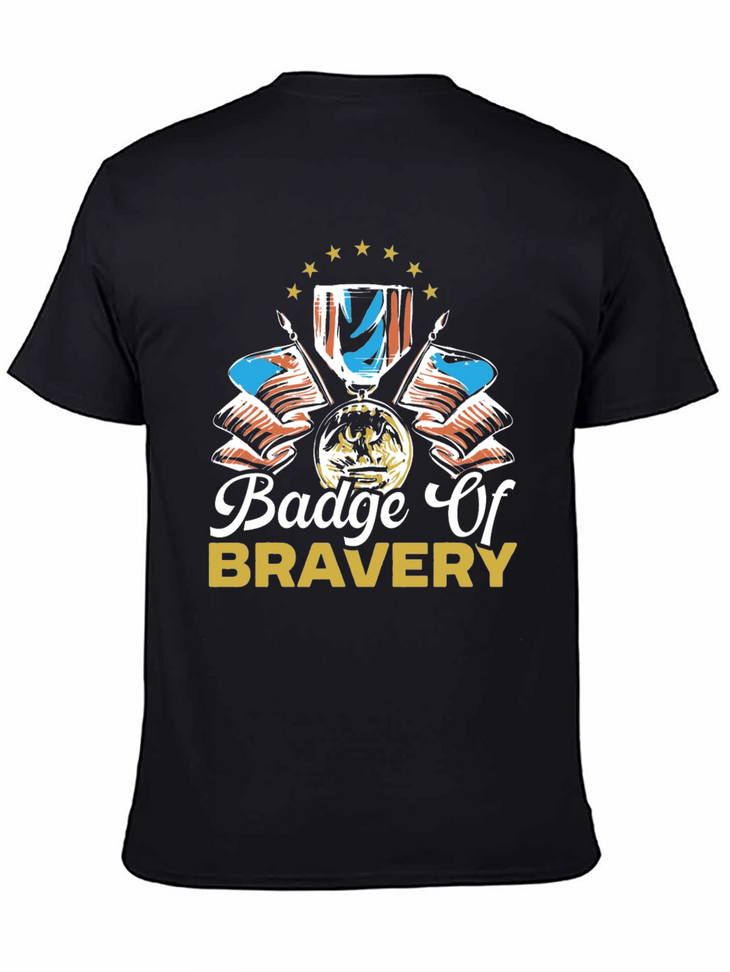 Badge of Bravery Graphic T-Shirt