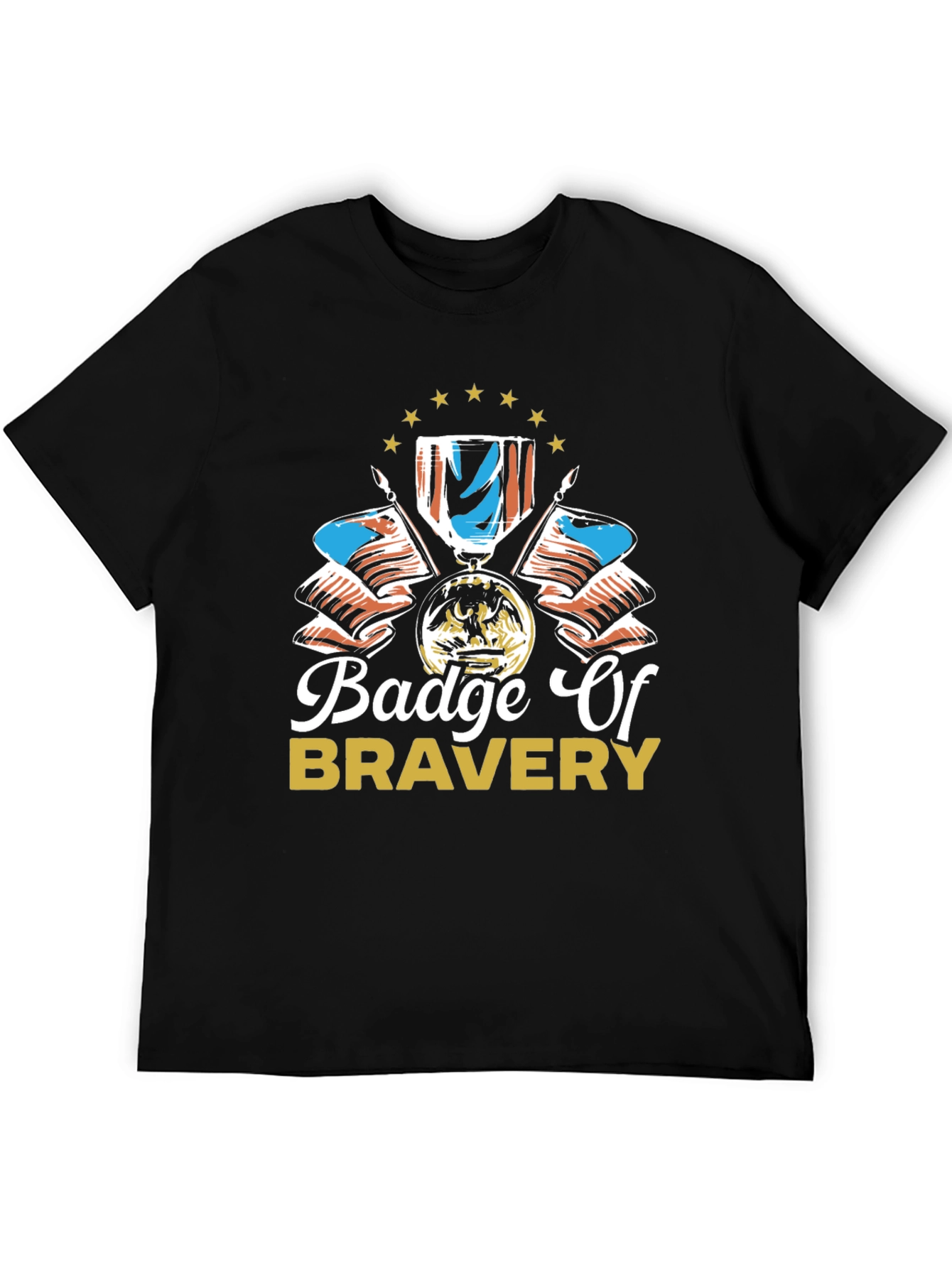 Badge of Bravery Graphic T-Shirt