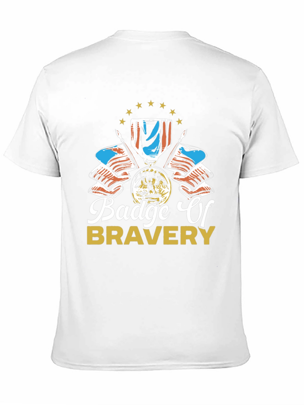 Badge of Bravery Graphic T-Shirt