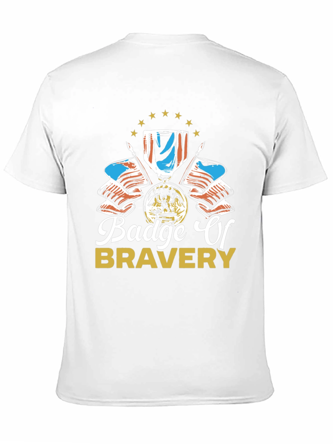 Badge of Bravery Graphic T-Shirt