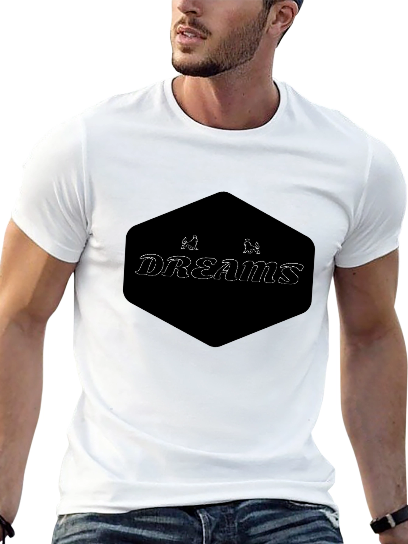 Dreams Black Graphic Tee
