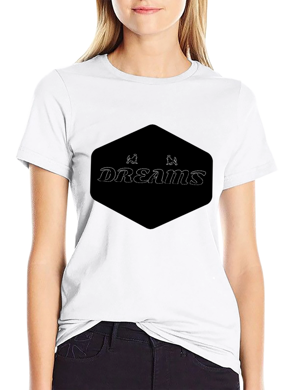 Dreams Black Graphic Tee