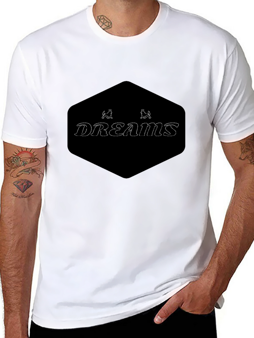 Dreams Black Graphic Tee