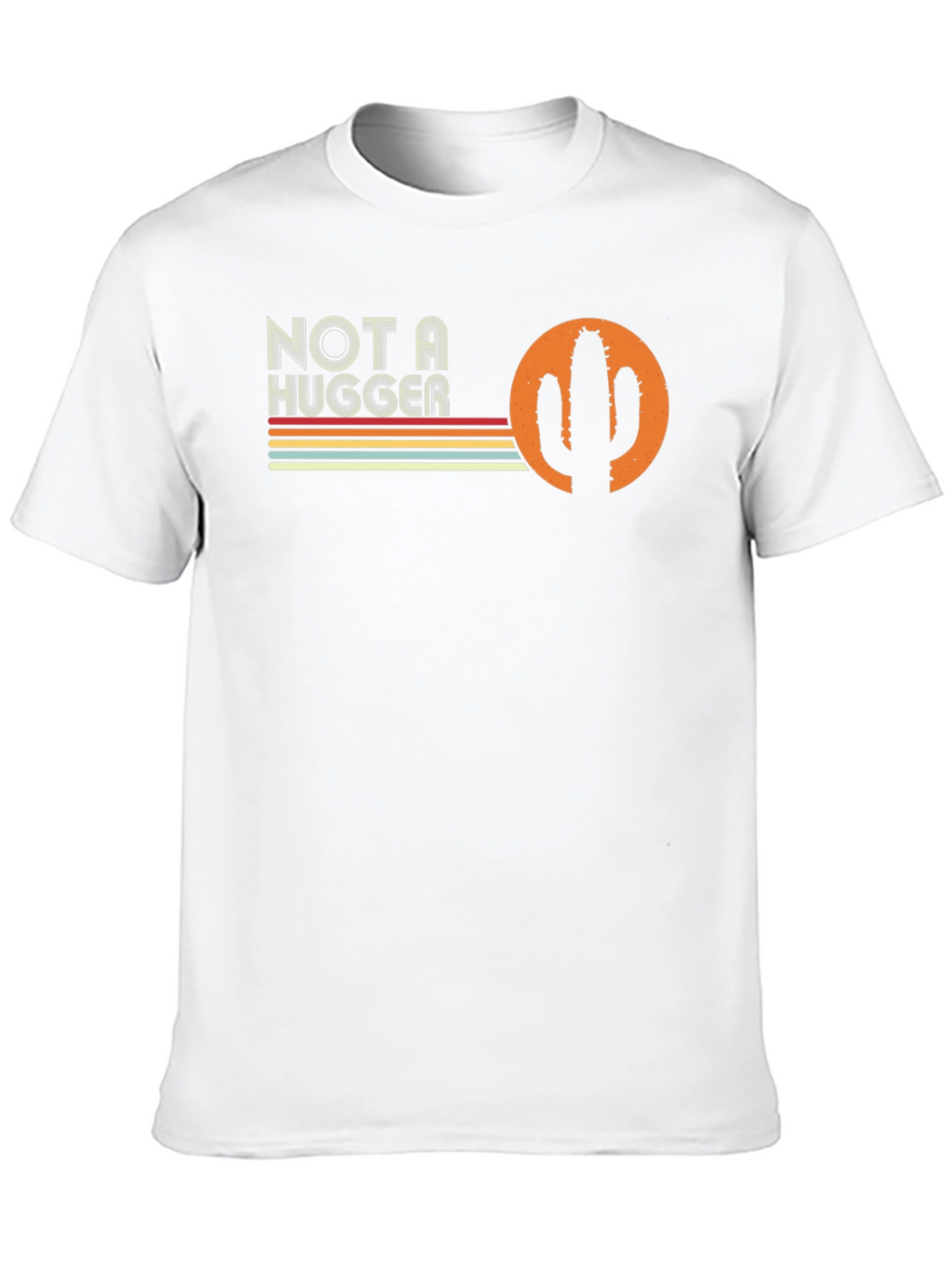 Not A Hugger Cactus Graphic Tee