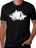 Yin Yang Roller Skate Graphic T-Shirt
