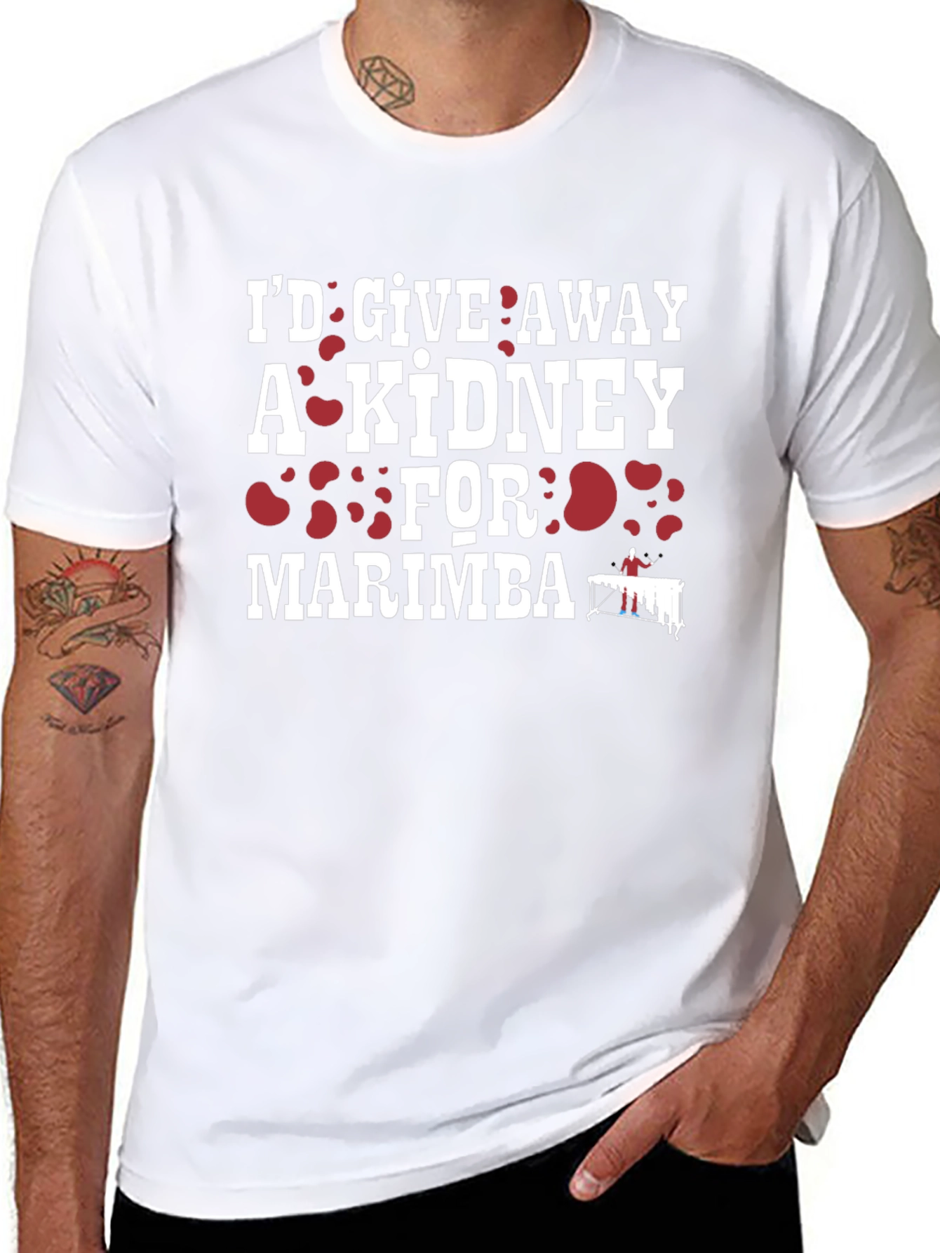 Id Give Away a Kidney for Marimba T-Shirt