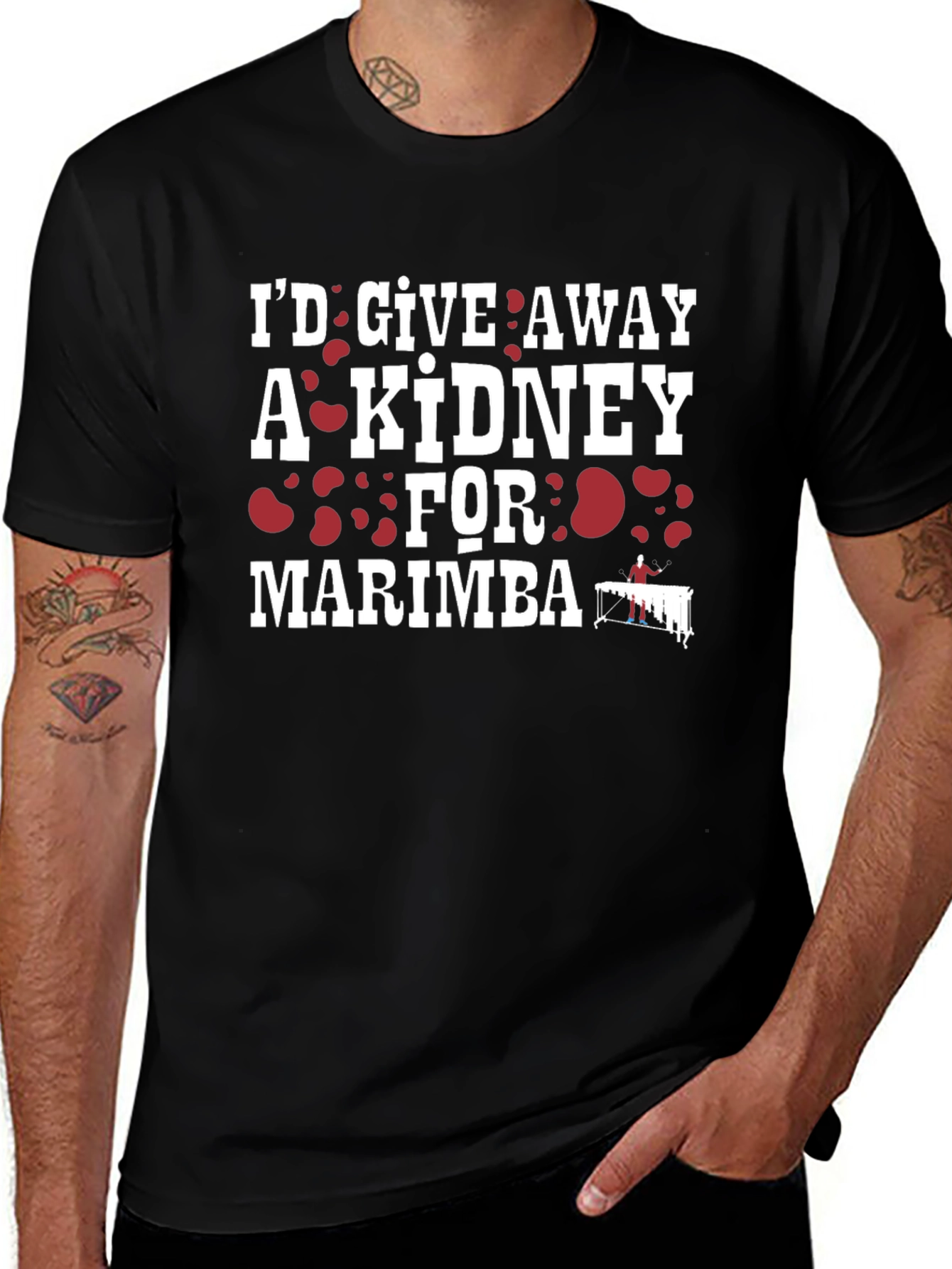 Id Give Away a Kidney for Marimba T-Shirt