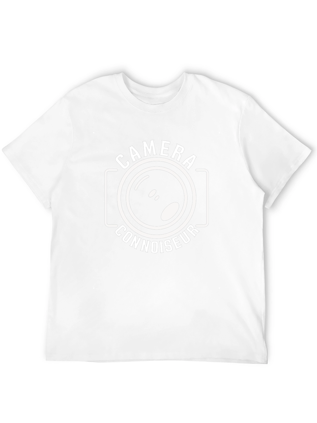 Camera Connoisseur Graphic T-Shirt - Black