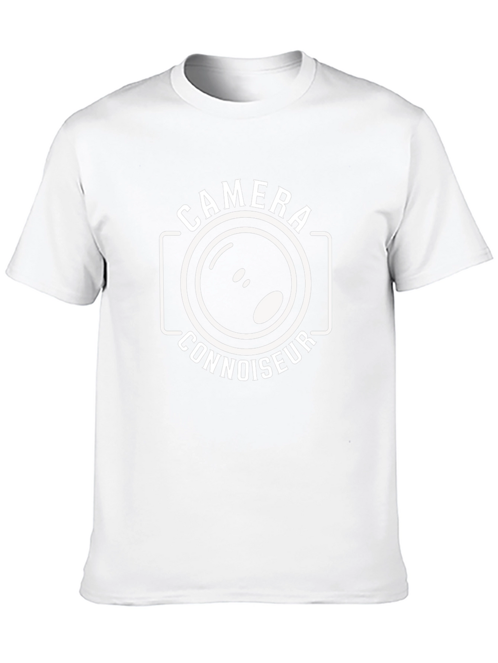 Camera Connoisseur Graphic T-Shirt - Black