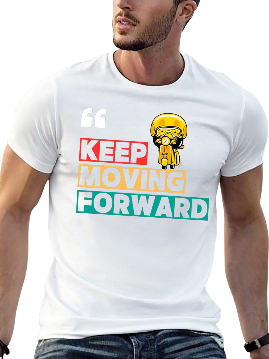 Keep Moving Forward Graphic T-Shirt