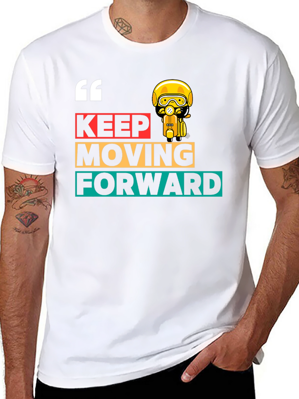 Keep Moving Forward Graphic T-Shirt