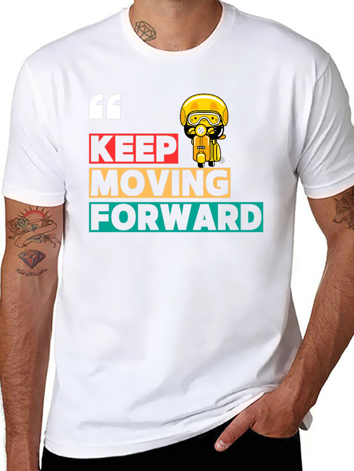 Keep Moving Forward Graphic T-Shirt