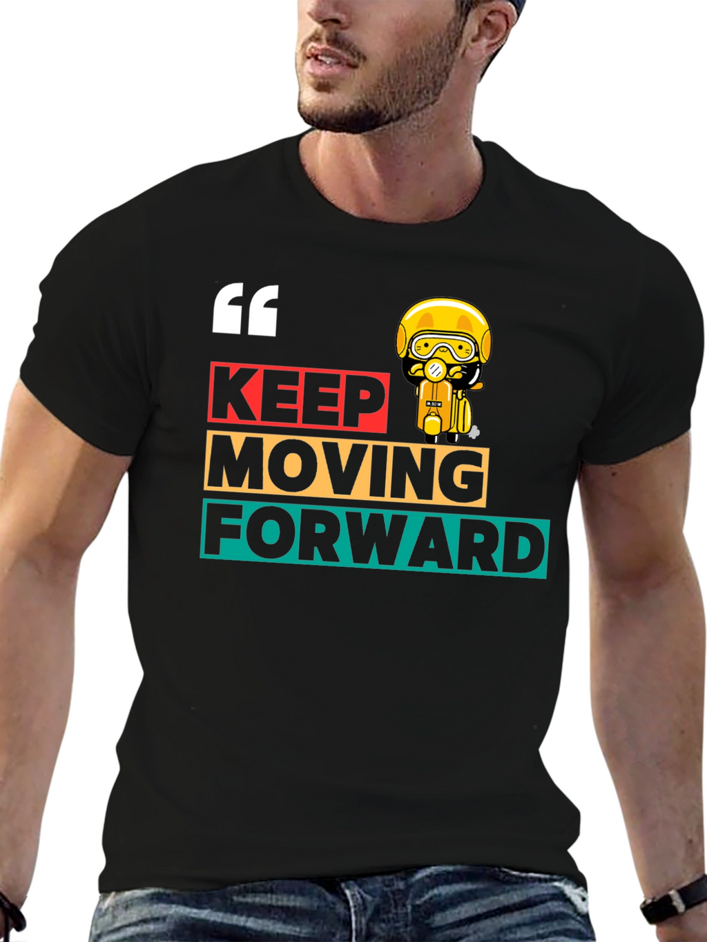 Keep Moving Forward Graphic T-Shirt