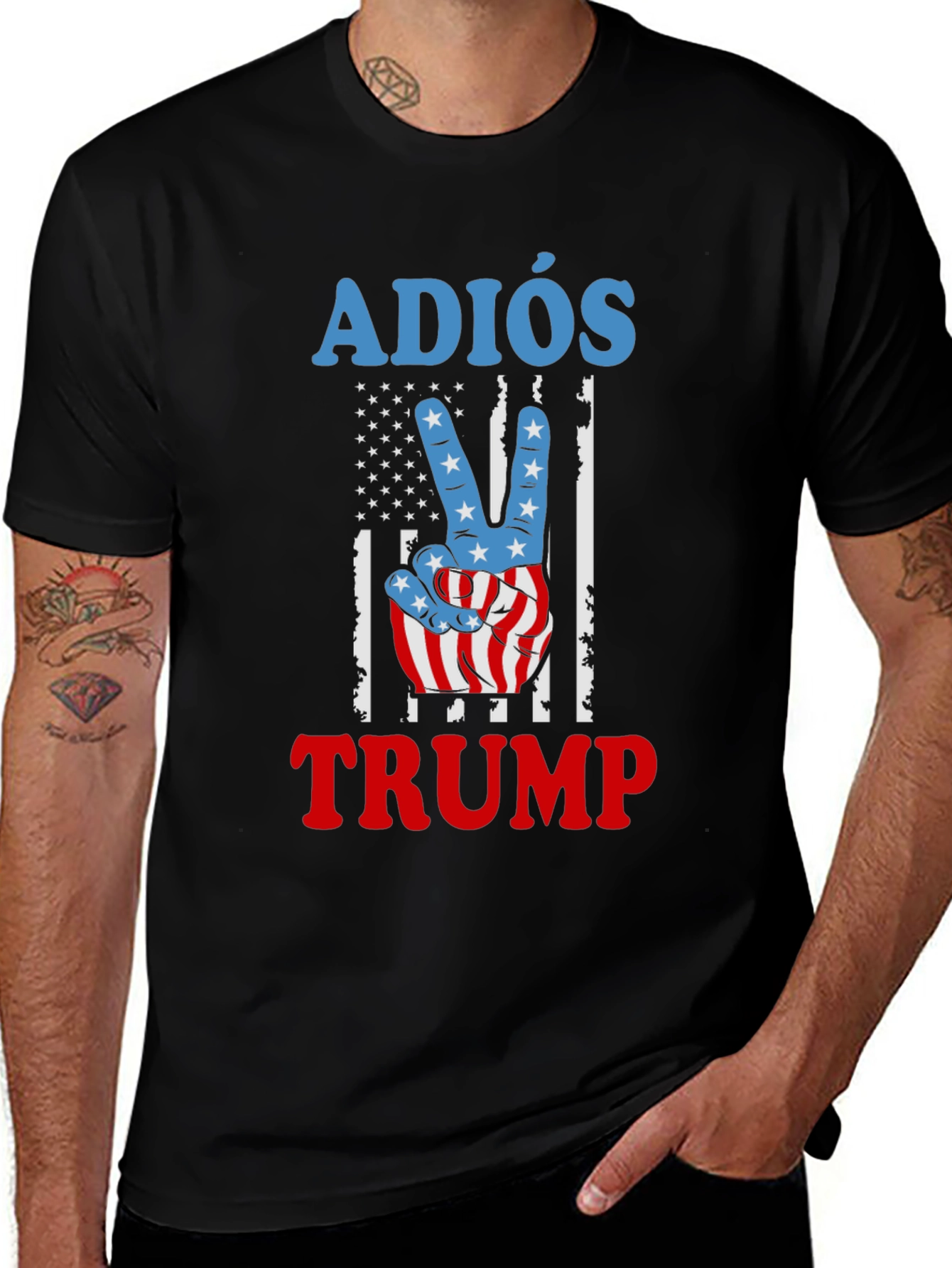 Adios Trump Graphic Tee