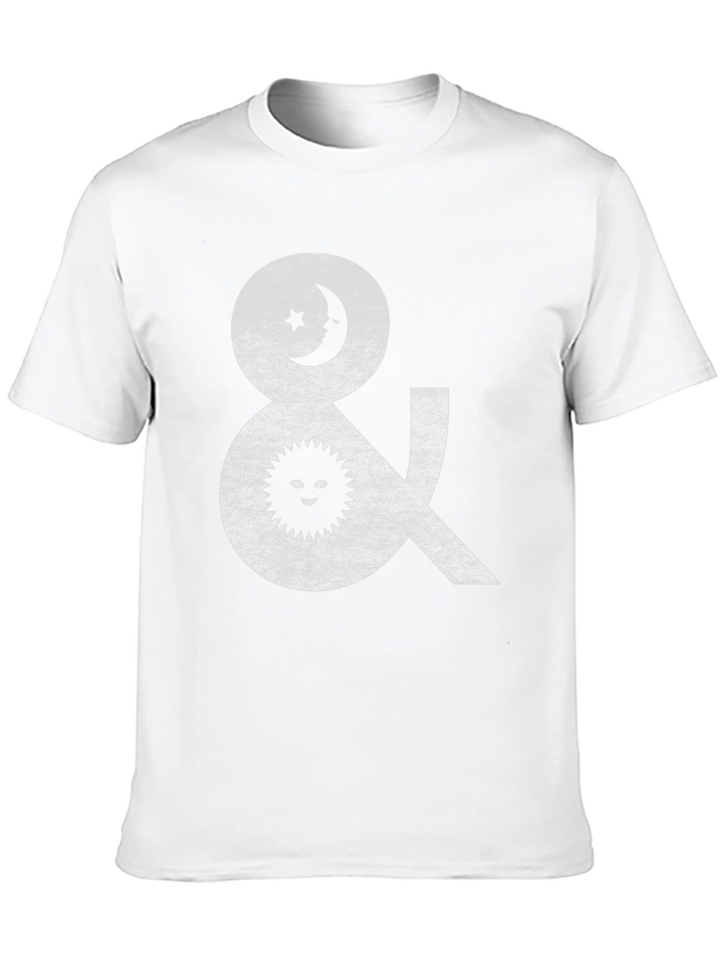 Celestial Sun & Moon Graphic T-Shirt