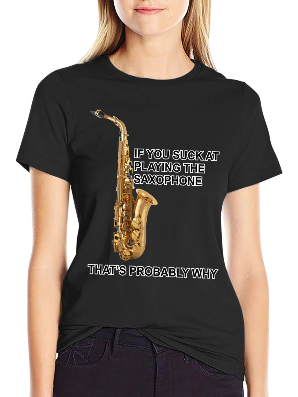 Saxophone Player T-Shirt: Funny Musical Humor Tee
