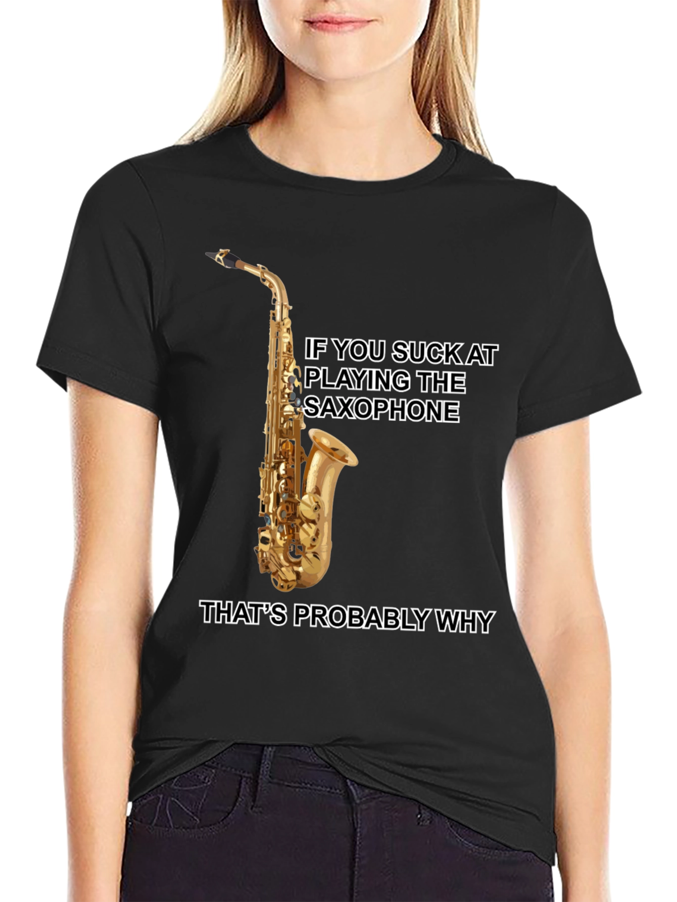 Saxophone Player T-Shirt: Funny Musical Humor Tee