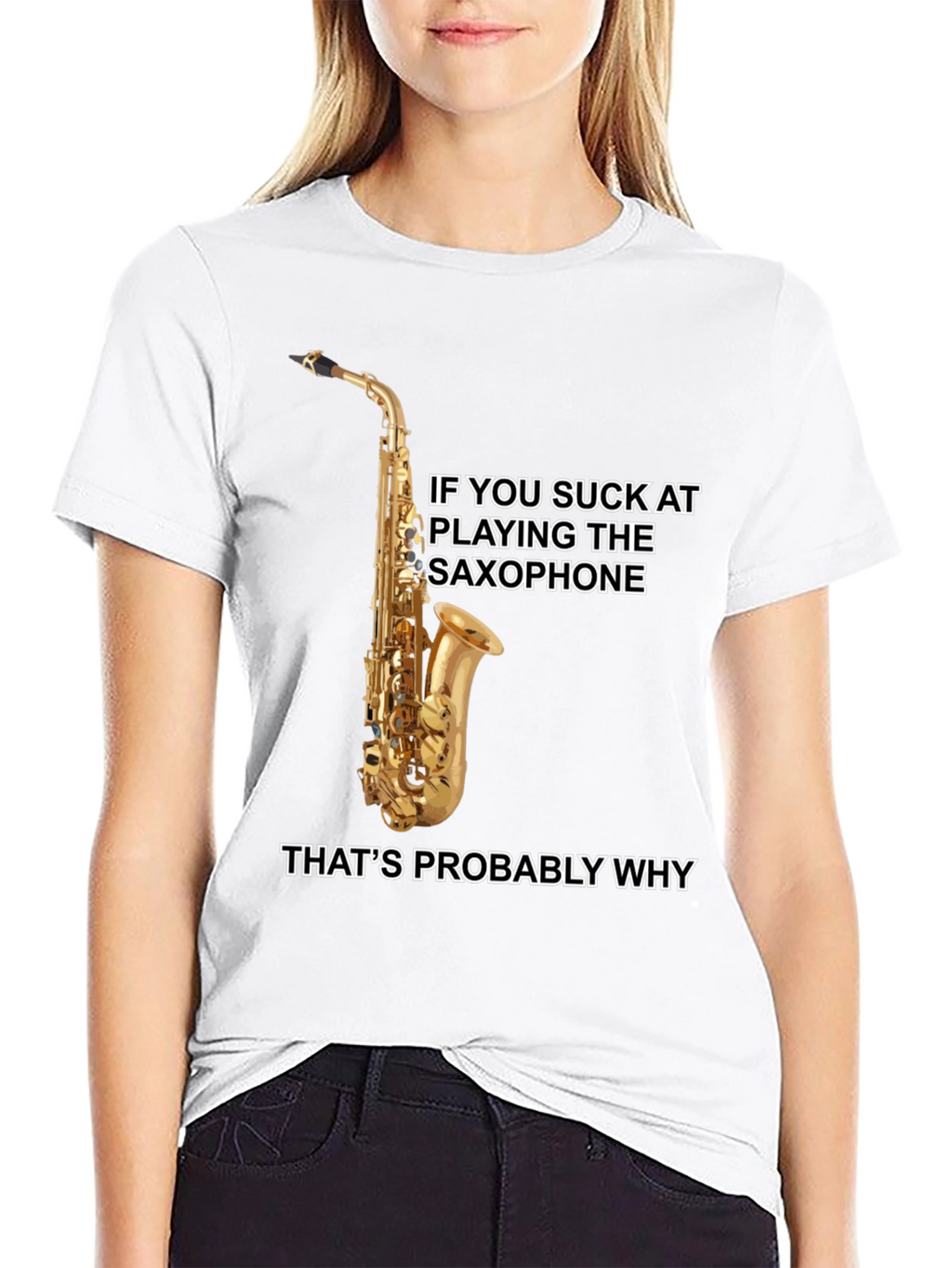 Saxophone Player T-Shirt: Funny Musical Humor Tee