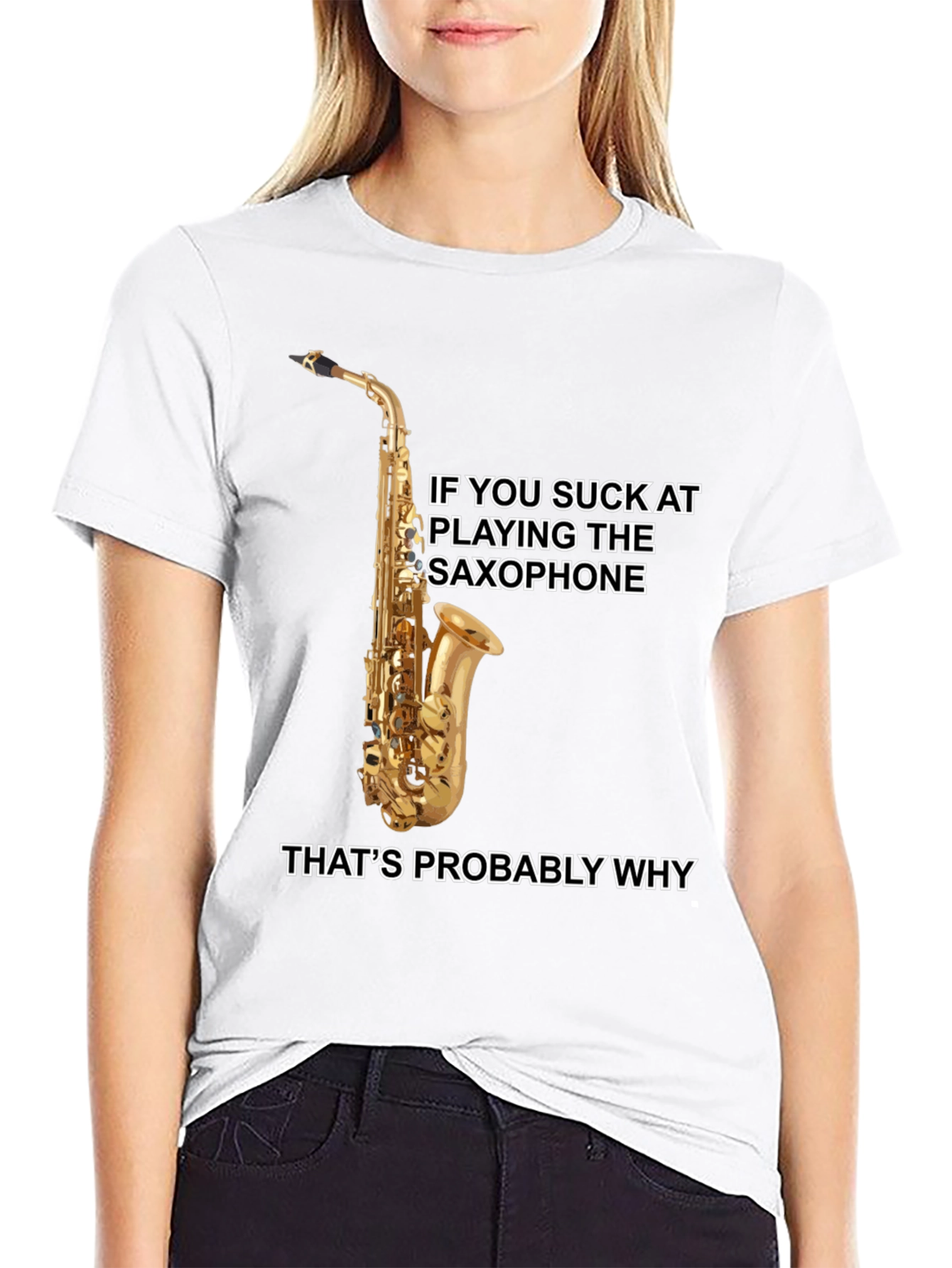 Saxophone Player T-Shirt: Funny Musical Humor Tee