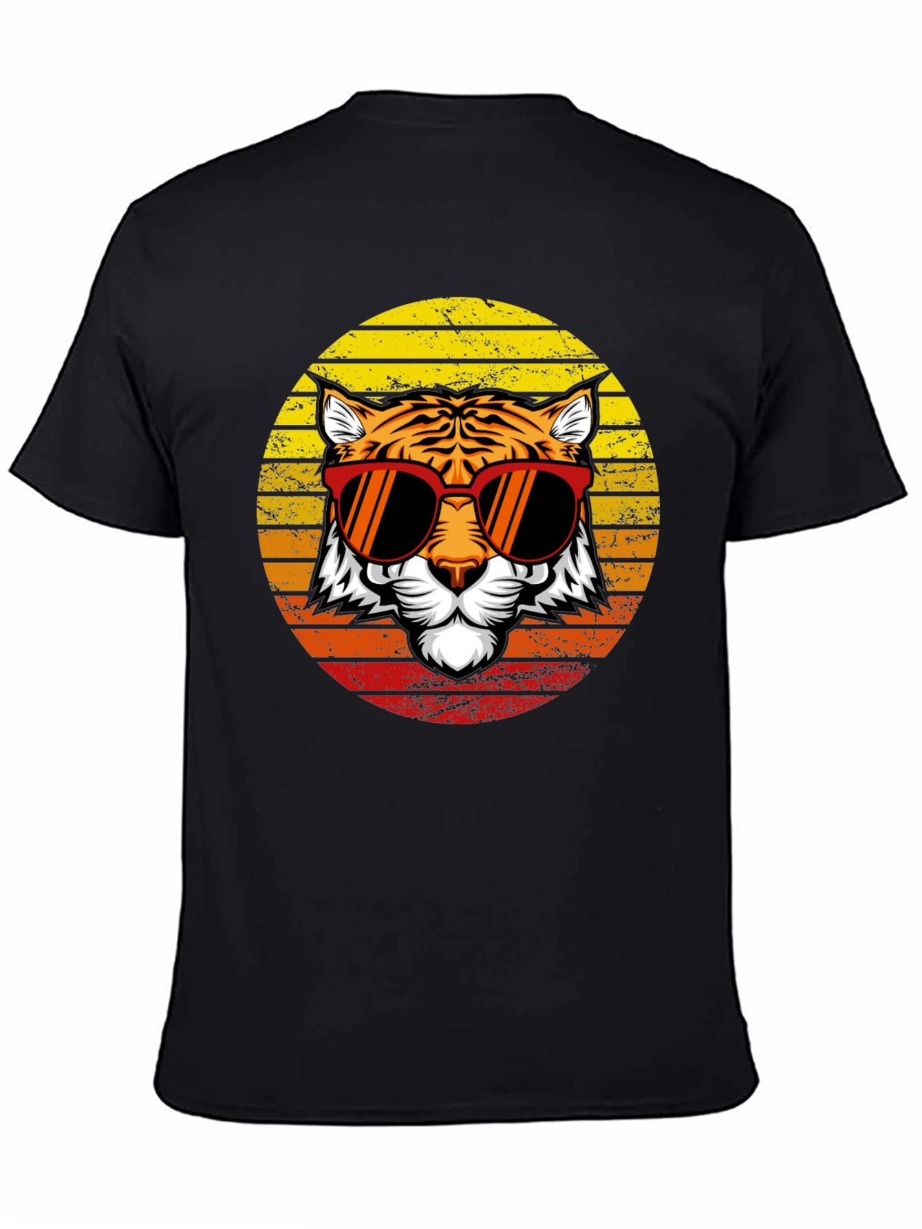 Cool Tiger Sunglasses Graphic T-Shirt