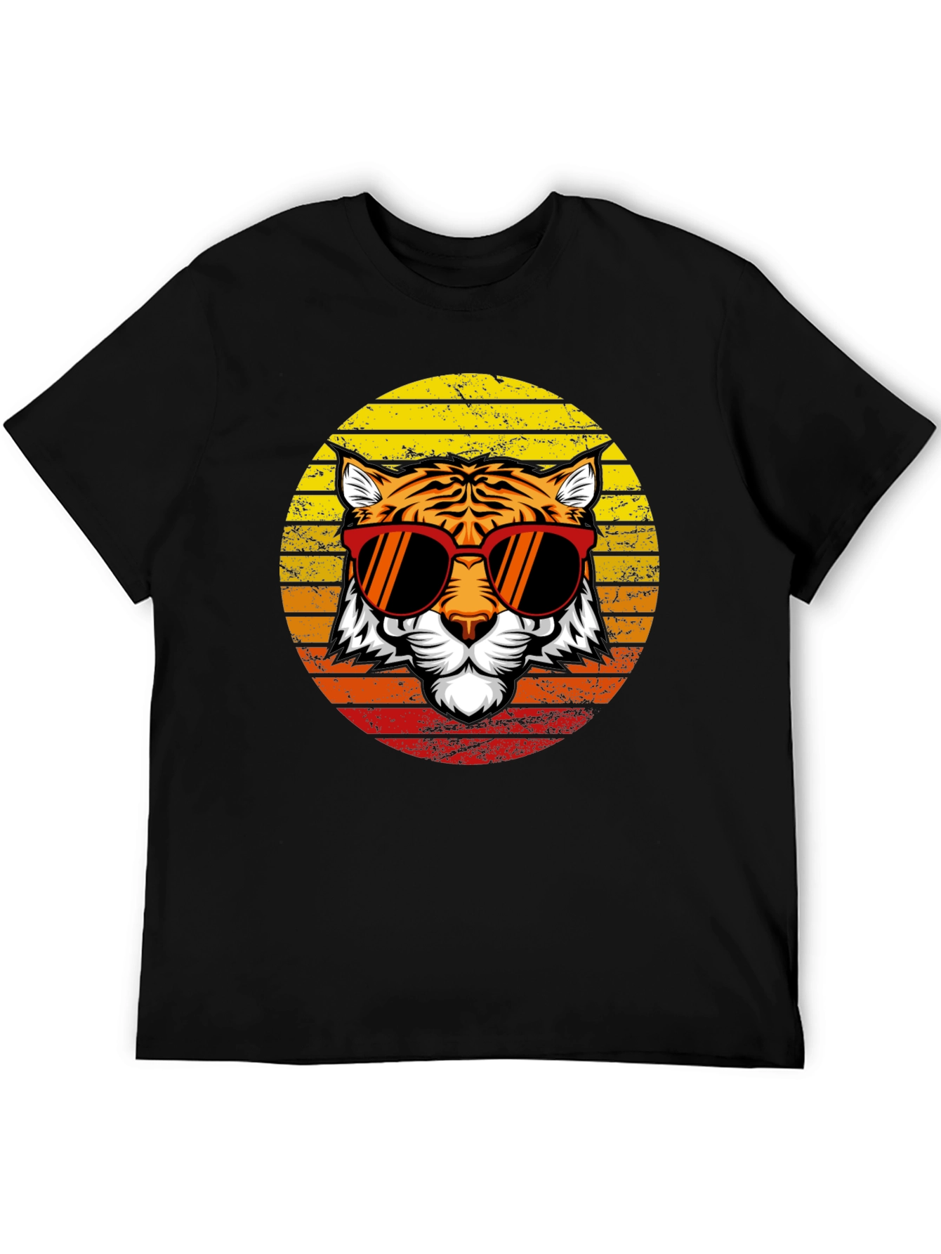 Cool Tiger Sunglasses Graphic T-Shirt