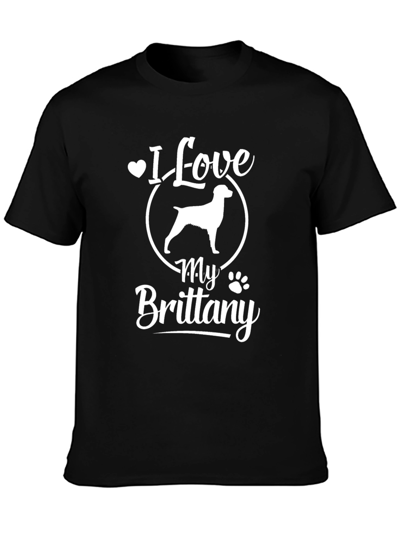 I Love My Brittany T-Shirt