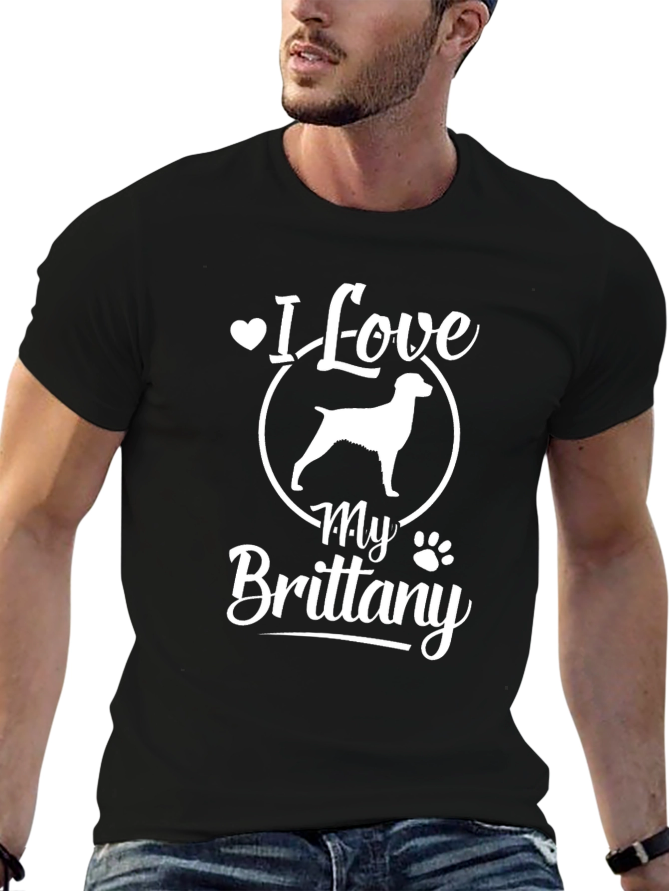 I Love My Brittany T-Shirt