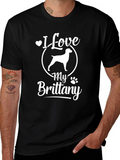 I Love My Brittany T-Shirt
